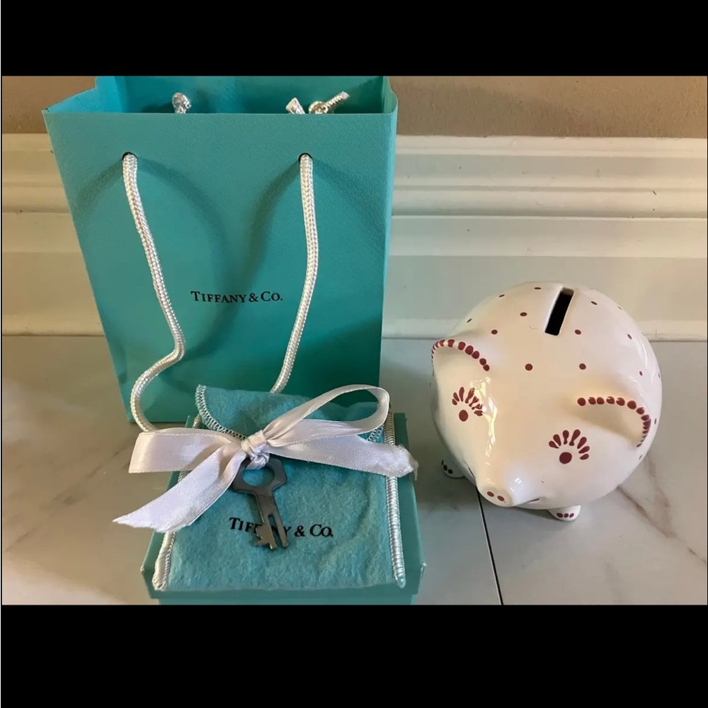Tiffany & Co. Gift Set with Piggy Bank